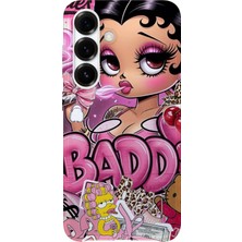 Karsu Design Samsung Galaxy S26 Uyumlu Baskılı Şeffaf Telefon Kılıfı | Koleksiyon: Y2K Girl Aesthetic