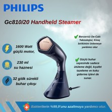 Philips Phılıps GC810/20 Handheld Steamer 1600 W 32 gr Dk Ütü