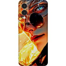 Karsu Design Samsung Galaxy S25 Edge Uyumlu Baskılı Şeffaf Telefon Kılıfı | Koleksiyon: Anime Style 1