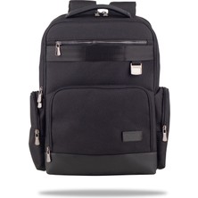 Classone BP-BS500 Business Vıp B5 -Serisi 15.6 Inch Uyumlu Wtx Pro Su Geçirmez Kumaş Laptop Sırt Çantası -Siyah