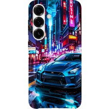 Karsu Design Samsung Galaxy A32 Uyumlu Baskılı Şeffaf Telefon Kılıfı | Koleksiyon: Automobile Life Style