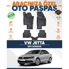 Alberto Rossi Alberto Rossı Volkswagen Jetta 2011+ 3D Havuzlu Paspas