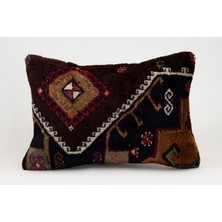 Kilim Wholesale El Yapımı Eski Kilimden Yapılmış Vintage Kırlent Kılıfı, Yün, 40X60 cm