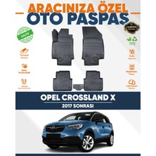 Alberto Rossi Alberto Rossı Opel Crossland x 2017+ 3D Havuzlu Paspas