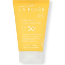 La Rosee Paris Organik Kayısı Yağlı Spf 50+ Çok Yüksek Korumalı Çoçuk Güneş Koruyucu Süt