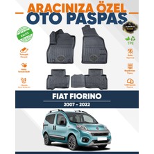 Alberto Rossi Alberto Rossı Fiat Fiorino 2007+2022 3D Havuzlu Paspas
