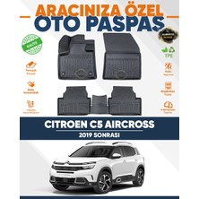 Alberto Rossi Alberto Rossı Citroen  C5 Aircross 2019+ 3D Havuzlu Paspas