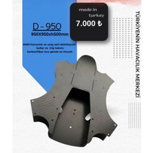D-950 Karbonfiber Drone Gövdesi