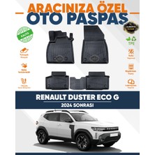 Alberto Rossi Alberto Rossı Renault  Duster Eco G 2024+ 3D Havuzlu Paspas