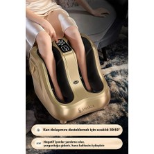 Ensiga Ayak Bacak Sıcak Hava Isıtma Masajı Ayarlanabilir Sessiz LCD Ekran