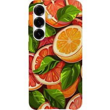 Karsu Design Samsung Galaxy A33 Uyumlu Baskılı Şeffaf Telefon Kılıfı | Koleksiyon: Fruits And Vegetables