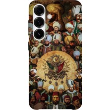 Karsu Design Samsung Galaxy A72 Uyumlu Baskılı Şeffaf Telefon Kılıfı | Koleksiyon: Ottoman Tughra