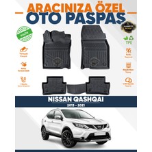 Alberto Rossi Alberto Rossı Nissan Qashqai 2013+2021 3D Havuzlu Paspas