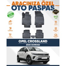 Alberto Rossi Alberto Rossı Opel Crossland 2020+ 3D Havuzlu Paspas