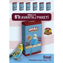 Bird Food Energy Goal Muhabbet Kuşu Yemi/ts 250 G - 6 Adet