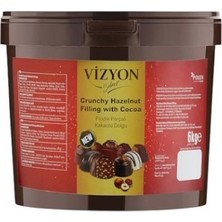 Vizyon Select Fındık Parçalı Kakaolu Dolgu (6 Kg.)