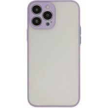 Sylar iPhone 15 Pro Kılıf Montreal Silikon Kapak - Mor