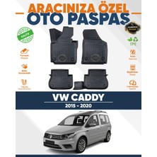Alberto Rossi Alberto Rossı Volkswagen Caddy 2015+2020 3D Havuzlu Paspas