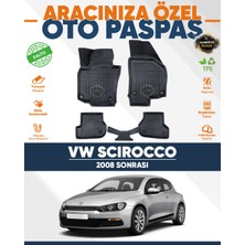 Alberto Rossi Alberto Rossı Volkswagen Scirocco 2008+ 3D Havuzlu Paspas