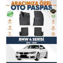 Alberto Rossi Alberto Rossı Bmw  4 Serisi F36 2013+2020 3D Havuzlu Paspas