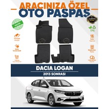 Alberto Rossi Alberto Rossı Dacıa  Logan  2013+ 3D Havuzlu Paspas