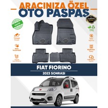 Alberto Rossi Alberto Rossı Fiat Fiorino 2023+ 3D Havuzlu Paspas