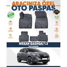 Alberto Rossi Alberto Rossı Nissan Qashqaı 1.3 2022+ 3D Havuzlu Paspas