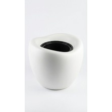 Serinova Lale Saksı 3 No Kirlibeyaz