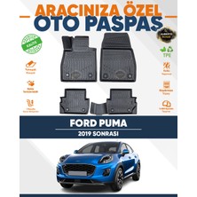 Alberto Rossi Alberto Rossı Ford Puma 2019+ 3D Havuzlu Paspas