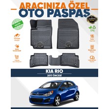 Alberto Rossi Alberto Rossı Kia Rio  2013+ 3D Havuzlu Paspas