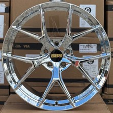 R1 Wheels 5*120*19*8.5-9.5 ET35 CH66.56 Ön Arka Chrome Bbs Fi-R Jant Takımı