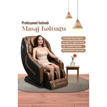 Ensiga Megalux Profesyonel Isıtmalı Masaj Koltuğu Tüm Vucud Bel Sırt Kol Omuz Kalça Boyun Kafa Masajı