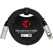 Kirlin MP-480-6M-BK 6 Metre Mikrofon Kablosu