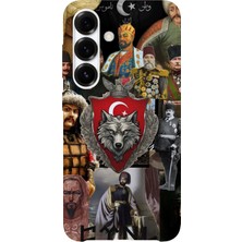 Karsu Design Samsung Galaxy A55 Uyumlu Baskılı Şeffaf Telefon Kılıfı | Koleksiyon: Ottoman Tughra
