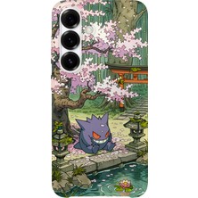 Karsu Design Samsung Galaxy A25 Uyumlu Baskılı Şeffaf Telefon Kılıfı | Koleksiyon: Anime Animal Characters