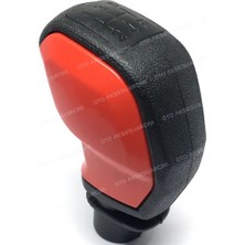 Universal 5 Ileri Sportif Vites Topuzu Siyah Kırmızı