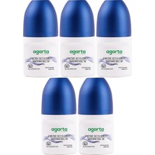 Agarta Roll-On Erkek 50 ml Fresh Sensatıon (24 Saat Etkili Ter Kokusu Önleyici) (5 Li Set)