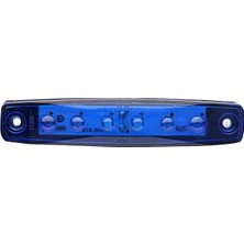 KSB Store Mavi Parmak LED Dorse Lamba 6 Ledli 12-24V