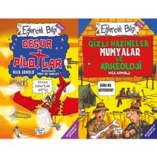 Eğlenceli Bilgi Yayınları Cesur Pilotlar ve Gizli Hazineler Mumyalar ve Arkeoloji (Nick Arnold)