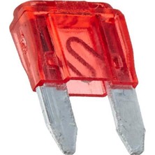 Ergün Store 10 Amper Kırmızı Mini Bıçak Sigorta 10'lu