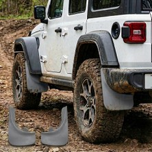 Universal Yumuşak Paçalık Tozluk Çamurluk 2'li Set Gri