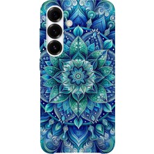 Karsu Design Samsung Galaxy S25 Uyumlu Baskılı Şeffaf Telefon Kılıfı | Koleksiyon: Mandala Art