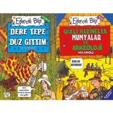 Eğlenceli Bilgi Yayınları Dere Tepe Düz Gittim ve Gizli Hazineler Mumyalar ve Arkeoloji (Nick Arnold)