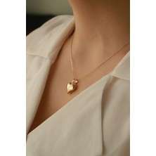 Aydın Kuyumculuk 14 Ayar Altın,kalpli Kolye AGKLY680