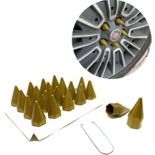 KSB Store Sivri Mermi Bijon Kapağı Sökme Aparatlı Altın Sarı 17MM