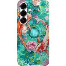 Karsu Design Samsung Galaxy A36 Uyumlu Baskılı Şeffaf Telefon Kılıfı | Koleksiyon: Minimalist Style 3