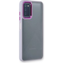 Sylar Samsung Galaxy A03S Kılıf Dora Kapak - Lila