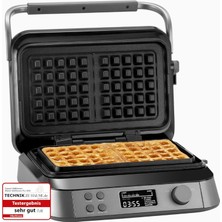 Klamer Double Belçika Waffle Makinesi 1600W LCD Ekranlı