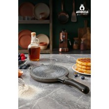 Amboss Vento Döküm Ocak Üstü Tost Makinesi – Siyah