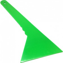 Ergün Store Uzun Saplı Eğik Ragle Arka Cam Filmi Çekme Aparatı Yeşil 33X13CM ONF103